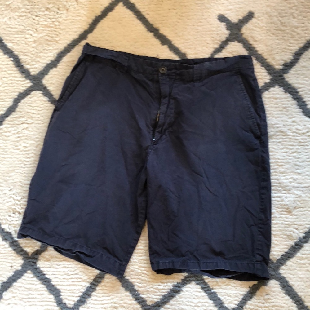 Men’s Navy Cotton Shorts. Size 34.